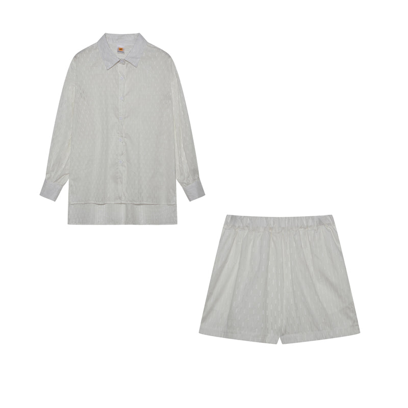 Elizabeth Breezy Shirt and Shorts Set