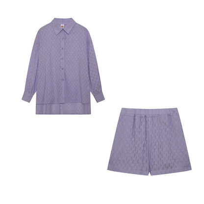 Elizabeth Breezy Shirt and Shorts Set
