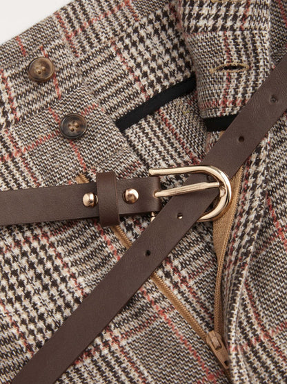 Clara™ Plaid Trousers
