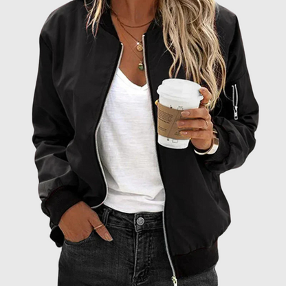 Mirre - Long sleeve bomber jacket for women