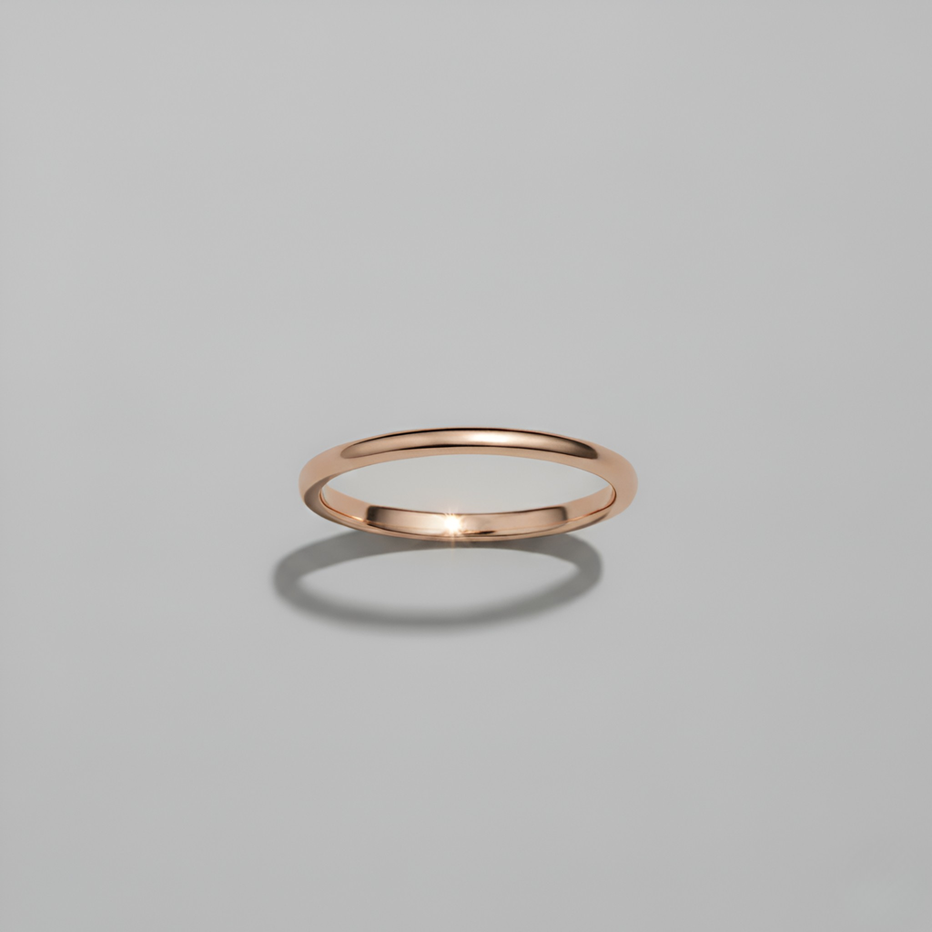Thin Gold Stacking Ring