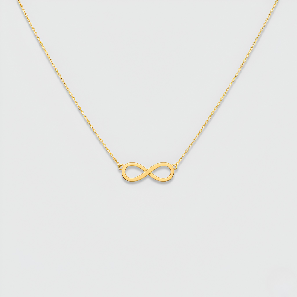 Gold Infinity Necklace