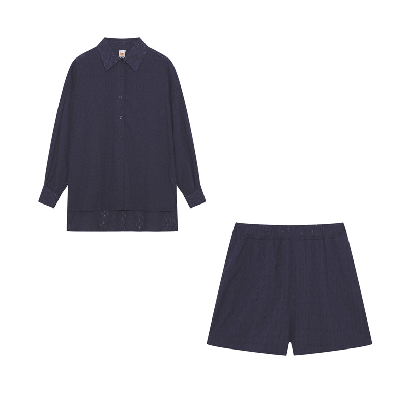Elizabeth Breezy Shirt and Shorts Set