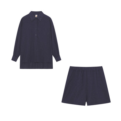 Elizabeth Breezy Shirt and Shorts Set