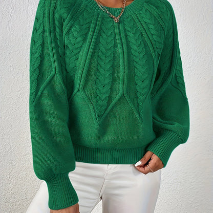 Jacinta - Elegant Cable Jumper