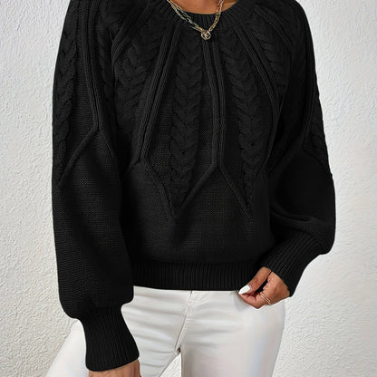 Jacinta - Elegant Cable Jumper