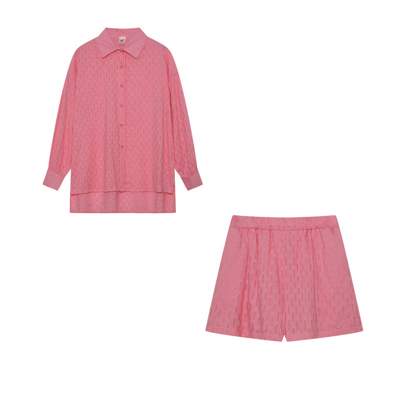 Elizabeth Breezy Shirt and Shorts Set