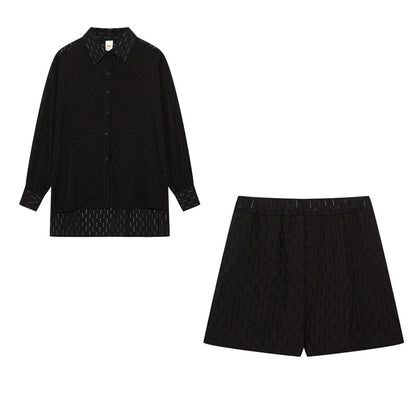Elizabeth Breezy Shirt and Shorts Set