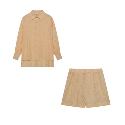 Elizabeth Breezy Shirt and Shorts Set