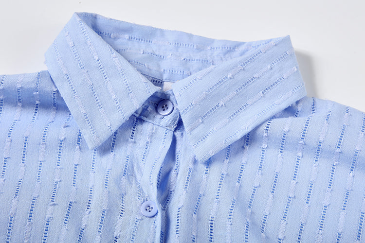 Elizabeth Breezy Shirt and Shorts Set