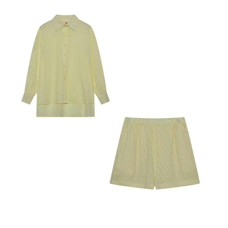 Elizabeth Breezy Shirt and Shorts Set
