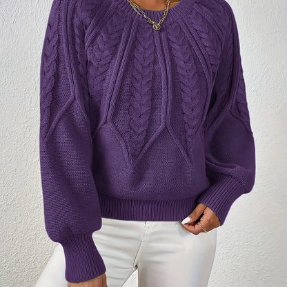 Jacinta - Elegant Cable Jumper