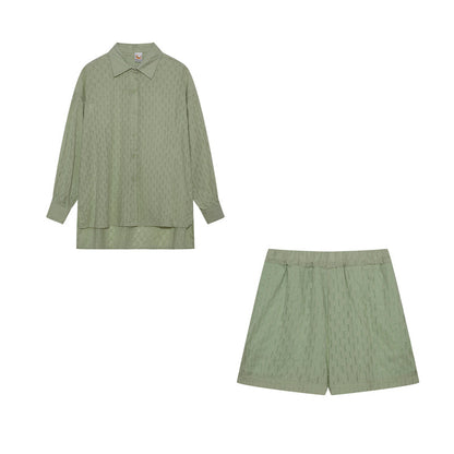 Elizabeth Breezy Shirt and Shorts Set