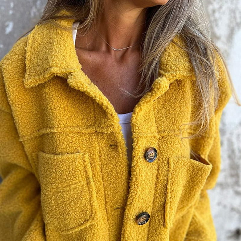 Aubrey Cozy Button-Up Jacket