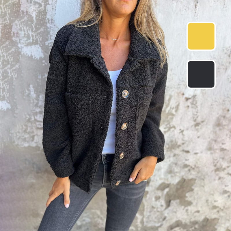 Aubrey Cozy Button-Up Jacket