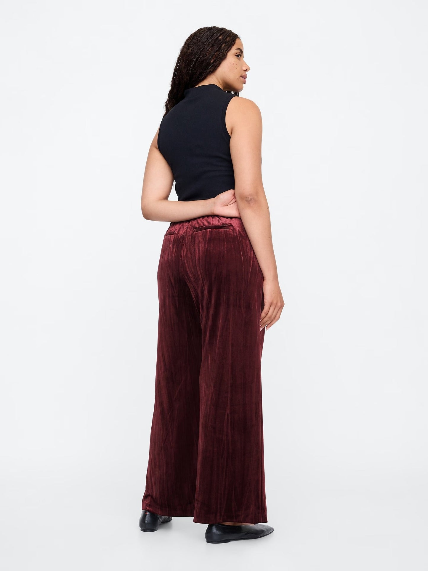 Wide-Leg Oblt Trousers